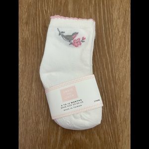 Janie&Jack baby girl socks 2 pairs